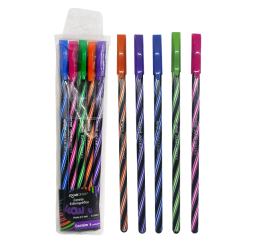 CANETA ESFER.WOW FUN 0.7 CART.C/5 CORES 97950